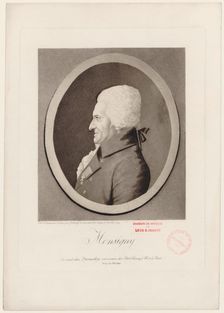 Portrait of the composer Pierre-Alexandre Monsigny (1729-1817)