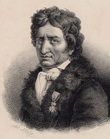 Portrait of the composer Pierre-Alexandre Monsigny (1729-1817). Creator: Midy, Adolphe (1797-1874)