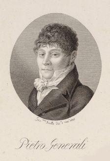 Portrait of the composer Pietro Generali (1773-1832), 1812