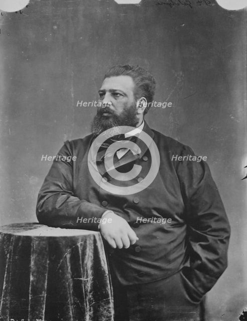 Portrait of the Composer Prince Juri Nikolayevich Golitsyn (1823-1872), ca 1860.