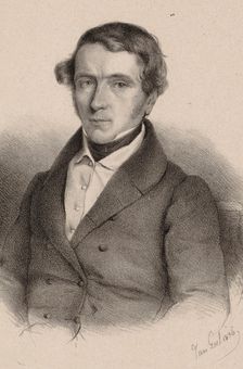 Portrait of the composer Prudent Louis Aubéry Du Boulley (1796-1870), 1830s