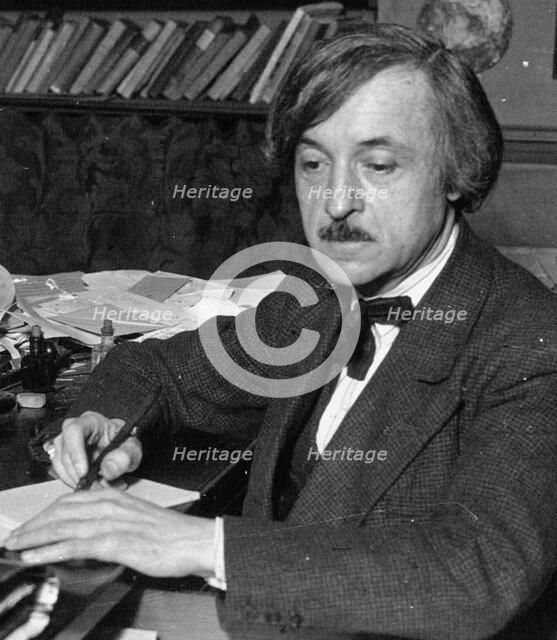 Portrait of the composer Raoul Laparra (1876-1943), 1931. Creator: Photo studio Meurisse.