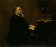 Portrait of the composer Raoul Pugno (1852-1914)
