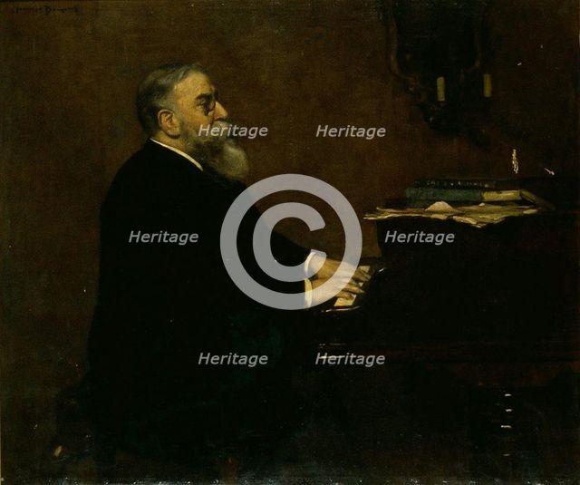 Portrait of the composer Raoul Pugno (1852-1914).