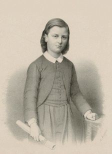 Portrait of the composer Raoul Pugno (1852-1914), c. 1870. Creator: Pincon, Adolphe (1847-1884)