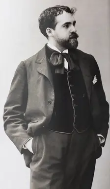 Portrait of the composer Reynaldo Hahn (1874-1947) , 1898. Creator: Nadar; Gaspard-Félix (1820-1910)