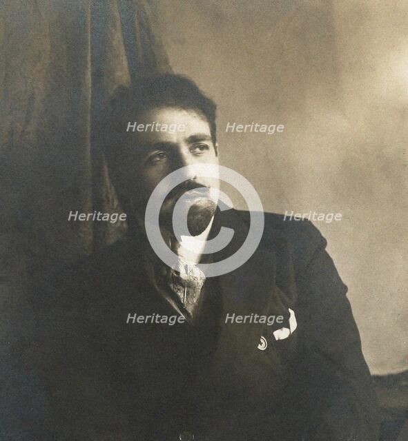Portrait of the composer Reynaldo Hahn (1874-1947) , 1902. Creator: Anonymous ().