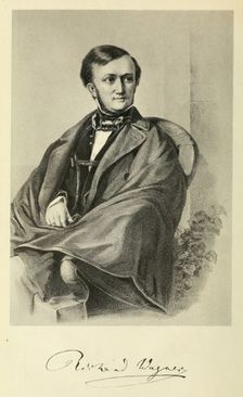 Portrait of the Composer Richard Wagner (1813-1883), 1849