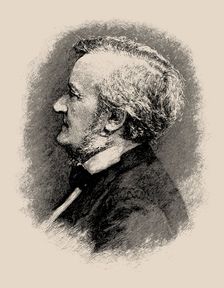 Portrait of the composer Richard Wagner (1813-1883), 1900s-1910s. Creator: Diefenbach, Karl Wilhelm (1851-1913)