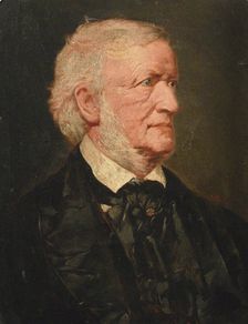 Portrait of the Composer Richard Wagner (1813-1883)