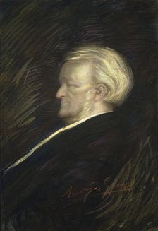 Portrait of the Composer Richard Wagner (1813-1883)