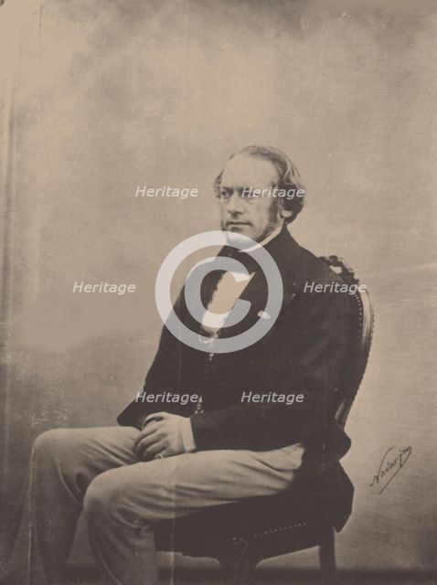 Portrait of the Composer Richard Wagner (1813-1883), c. 1853.