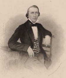 Portrait of the composer Robert Franz (1815-1892), 1880