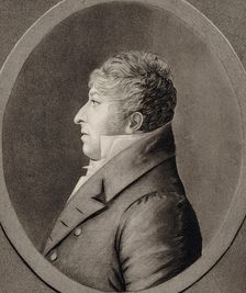 Portrait of the composer Rodolphe Kreutzer (1766-1831), 1809. Creator: Quenedey, Edmé (1756-1830)