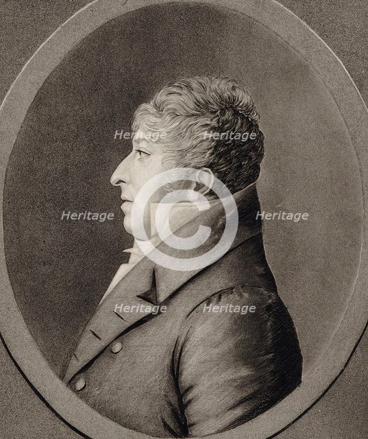 Portrait of the composer Rodolphe Kreutzer (1766-1831), 1809. Creator: Quenedey, Edmé (1756-1830).