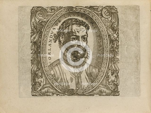 Portrait of the composer Roland de Lassus (1532-1594), 1560. Artist: Anonymous  