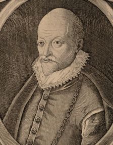 Portrait of the composer Roland de Lassus (1532-1594). Creator: Larmessin, Nicolas III de (1640-1725)
