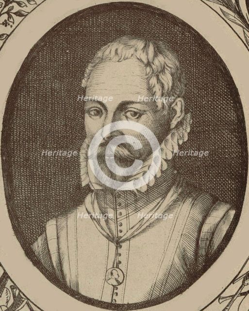 Portrait of the composer Roland de Lassus (1532-1594). Creator: Meyssens (Mijtens), Joannes (1612-1670).