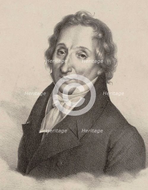 Portrait of the composer Stanislas Champein (1753-1830), 1835.