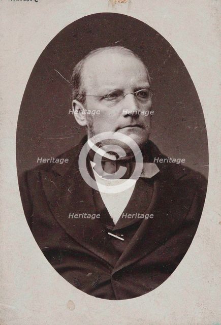 Portrait of the composer Stanislaw Moniuszko (1819-1872).