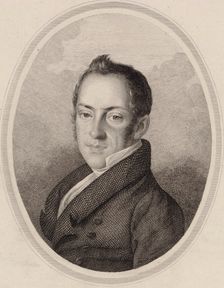 Portrait of the Composer Saverio Mercadante (1795-1870). Creator: Anonymous