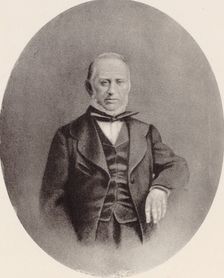Portrait of the Composer Saverio Mercadante (1795-1870). Creator: Anonymous