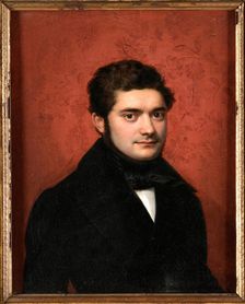 Portrait of the Composer Saverio Mercadante (1795-1870). Creator: Bezzuoli, Giuseppe (1784-1855)