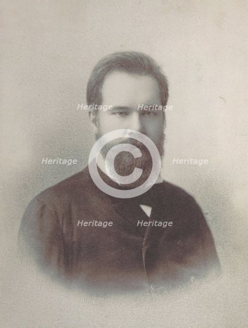 Portrait of the Composer Sergei Ivanovich Taneyev (1856-1915), Early 1880s.