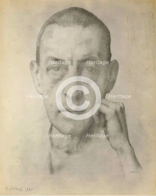 Portrait of the composer Sergei Rakhmaninov (1873-1943), 1925.
