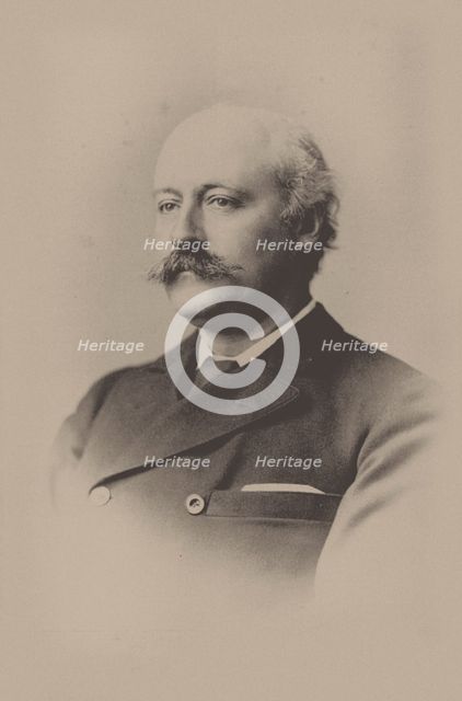 Portrait of the Composer Sir Charles Hubert Hastings Parry (1848-1918) , 1891. Creator: Anonymous.