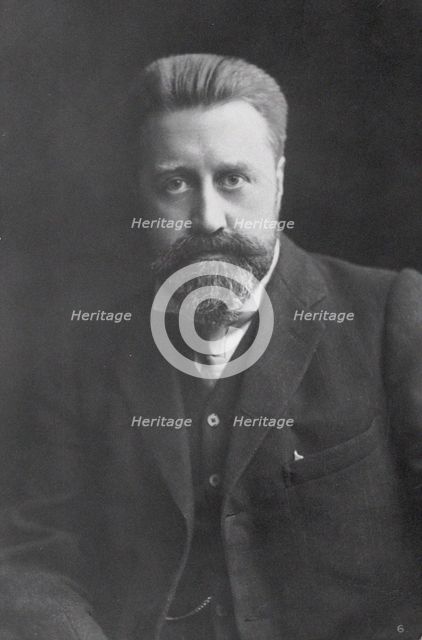 Portrait of the composer Sir Granville Bantock (1868-1946).