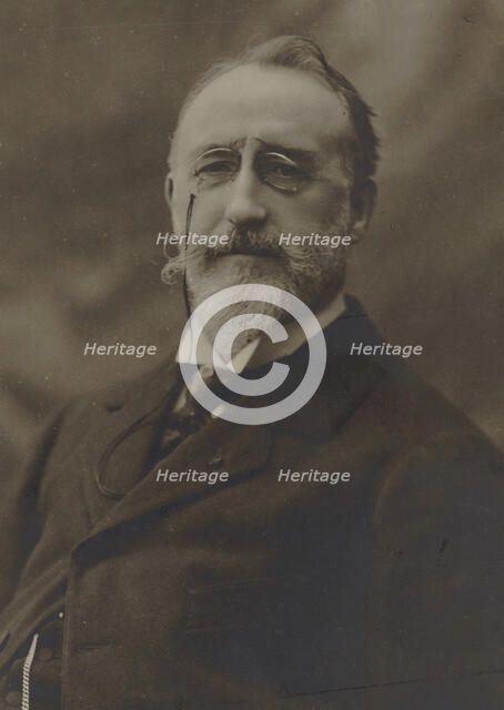 Portrait of the composer Théodore Dubois (1837-1924), 1896. Creator: Anonymous.
