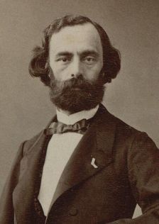 Portrait of the composer Théophile Semet (1824-1888). Creator: Photo studio Nadar