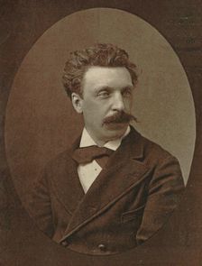 Portrait of the Composer Victorin de Joncières (1839-1903). Creator: Anonymous