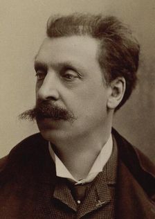 Portrait of the Composer Victorin de Joncières (1839-1903). Creator: Photo studio Nadar