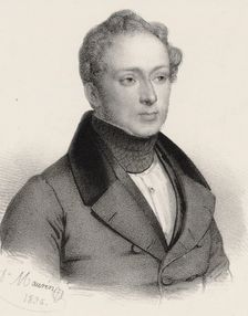 Portrait of the composer Vincenzo Bellini (1801-1835), 1835