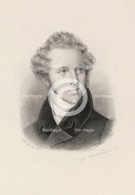 Portrait of the composer Vincenzo Bellini (1801-1835).