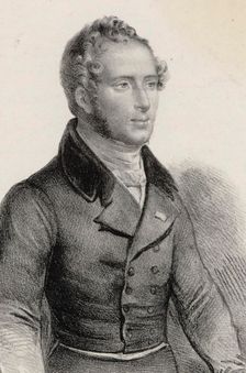 Portrait of the composer Vincenzo Bellini (1801-1835), Early 1830s