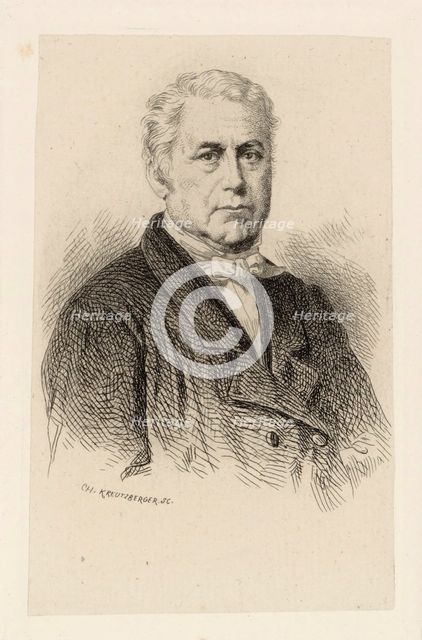 Portrait of the Composer Wilhelm Kienzl (1857-1941). Creator: Kreutzberger, Charles (1829-1909).