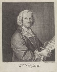 Portrait of the composer Willem de Fesch (1687-1761), 1751