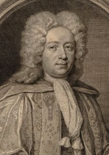 Portrait of the composer William Croft (1678-1727), 1715
