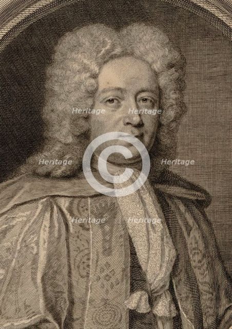 Portrait of the composer William Croft (1678-1727), 1715.