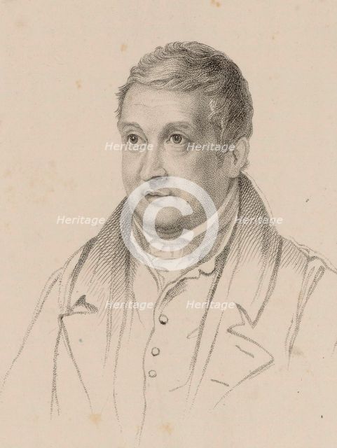 Portrait of the composer William Crotch (1775-1847), 1820.