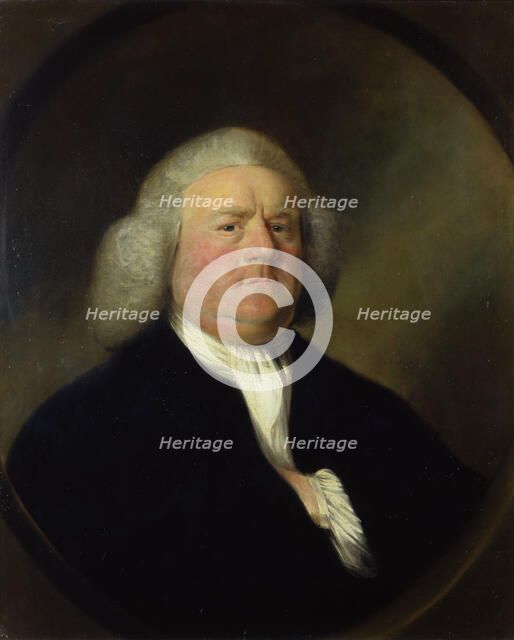 Portrait of the composer William Boyce (1711-1779), c1770. Creator: Chamberlin, Mason, the Elder (1727-1787).