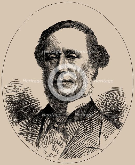 Portrait of the composer William Sterndale Bennett (1816-1875). Creator: Anonymous.