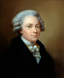 Portrait of the composer Wolfgang Amadeus Mozart (1756-1791), c1783. Artist: Jozef Grassi
