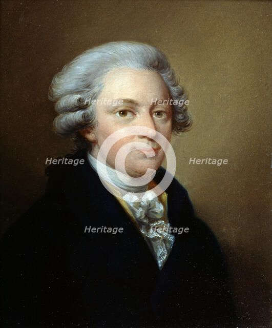 'Portrait of the composer Wolfgang Amadeus Mozart', (1756-1791), c1783. Artist: Jozef Grassi