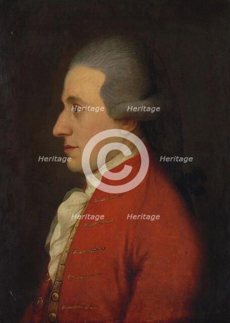 Portrait of the composer Wolfgang Amadeus Mozart (Hagenauer Mozart), 1780s. Artist: Anonymous  