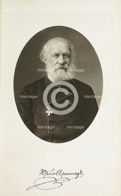 Portrait of the composer Yuri Karlovich Arnold (1811-1898). Creator: Scherer, Nabholz & Co.  .
