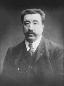 Portrait of the conductor and composer Camille Chevillard (1859-1923). Creator: Anonymous